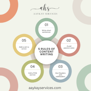 rules of writing 