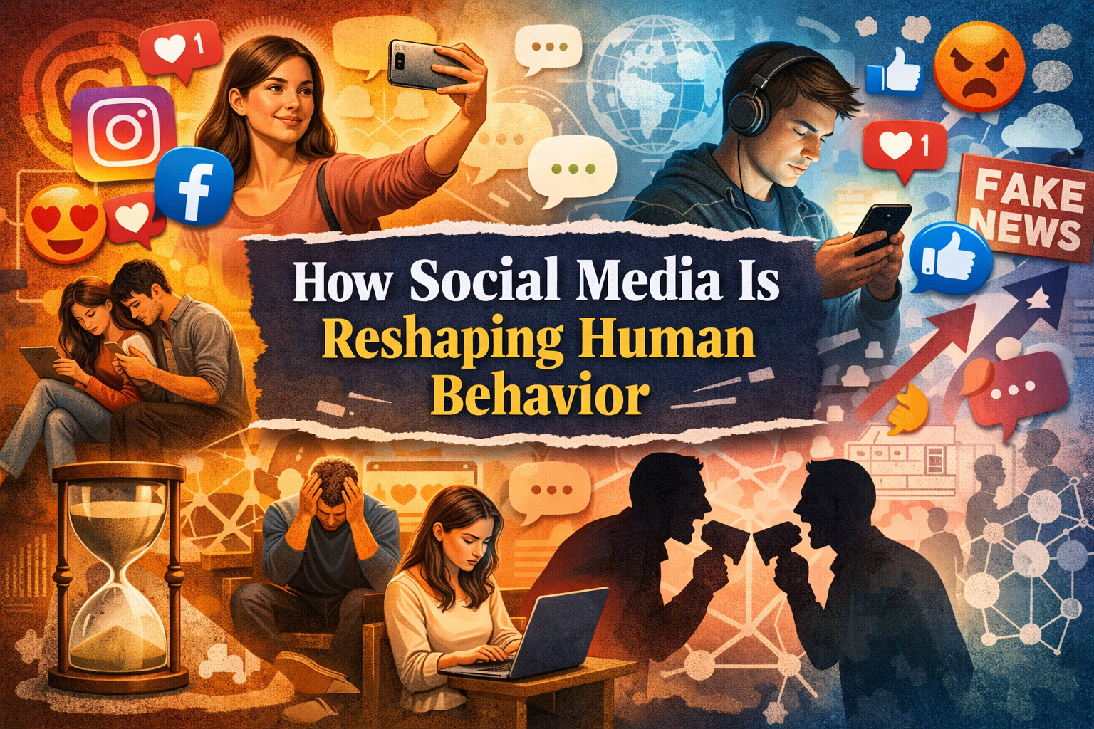 How Social Media Is Reshaping Human Behavior in the Digital Age