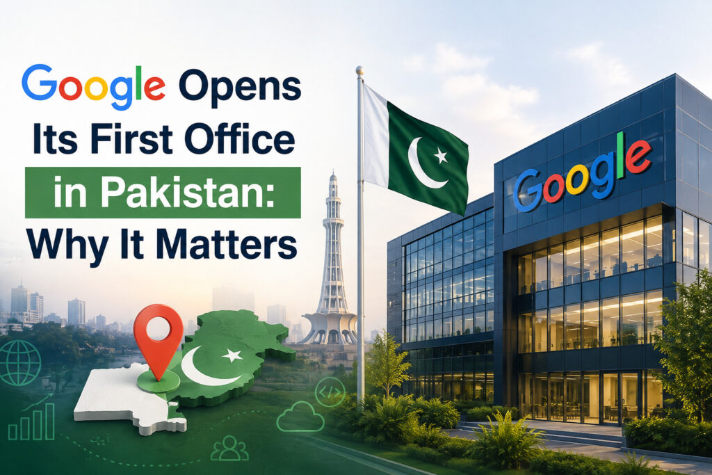 Google Pakistan office and Gemini AI opportunities